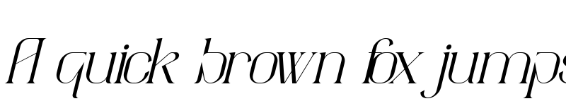 Preview of aimstesa Italic font