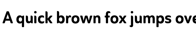 Preview of Ainslie Sans Cond Bold font