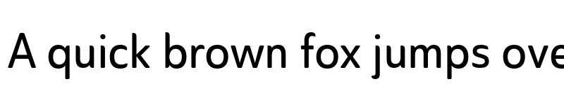 Preview of Ainslie Sans Cond Medium font