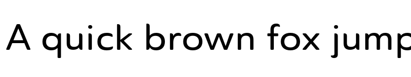 Preview of Ainslie Sans Ext Medium font