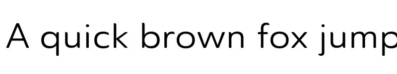 Preview of Ainslie Sans Ext Regular font