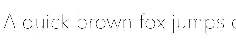 Preview of Ainslie Sans Norm Thin font