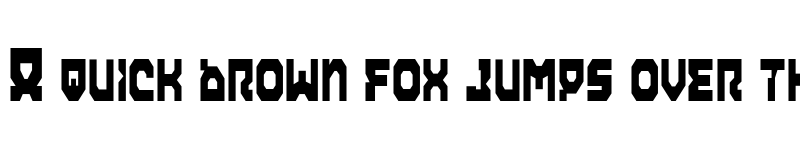 Preview of Airacobra Condensed Condensed font