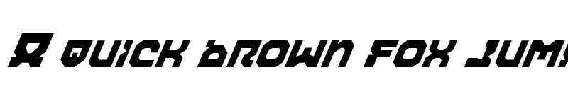 Preview of Airacobra Italic Italic font