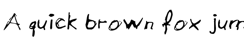 Preview of Aircloud Regular font