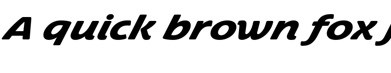 Preview of Airco Std Bold Italic font