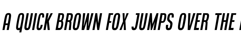 Preview of Airwaves Oblique font