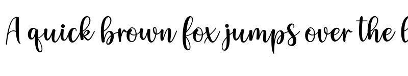 Preview of Aishya Regular font