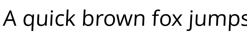 Preview of Ajar Sans Regular font