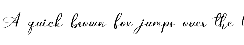 Preview of Ajinomote Regular font