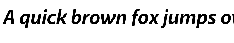 Preview of Akagi Pro Bold Italic font