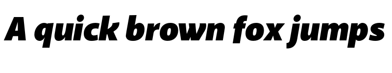 Preview of Akagi Pro Fat Italic font