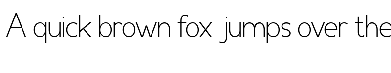 Preview of Akega Regular font