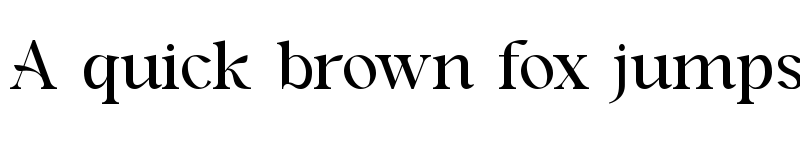 Preview of Akeila Regular font