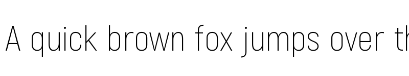 Preview of Akrobat ExtraLight font