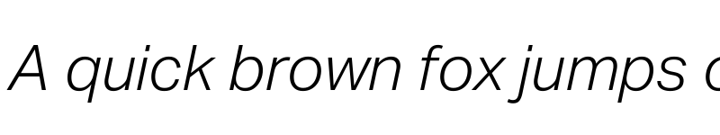 Preview of Aktiv Grotesk Armn Light Italic font