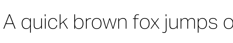 Preview of Aktiv Grotesk Geor Thin font