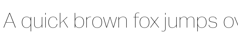 Preview of AktivGroteskW01-Hairline Regular font