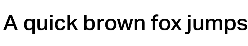 Preview of AktivGroteskW01-Medium Regular font