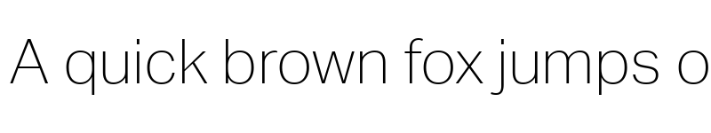 Preview of AktivGroteskW04-Thin Regular font