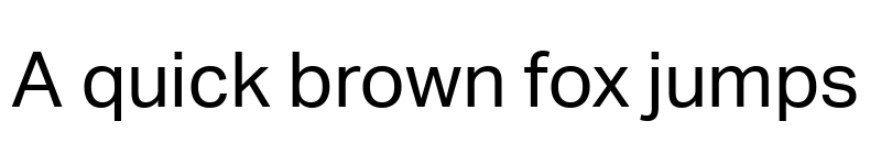 Preview of AktivGroteskW06-Regular Regular font