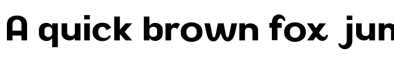 Preview of Akuina Bold font