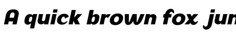 Preview of Akuina Personal use Black Slanted font