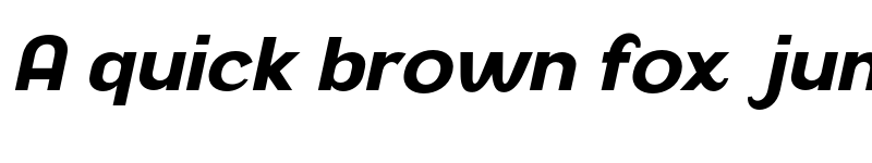 Preview of Akuina Personal use Bold Slanted font