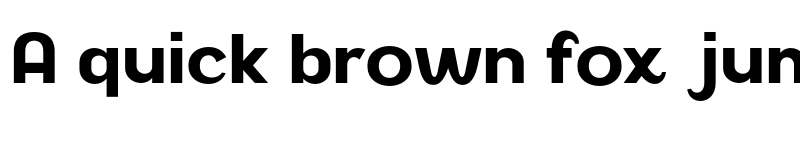 Preview of Akuina Personal use Bold font