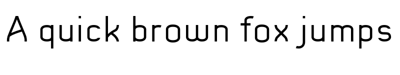 Preview of Akute Personal Use Thin font