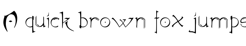 Preview of Akval?ir Regular font