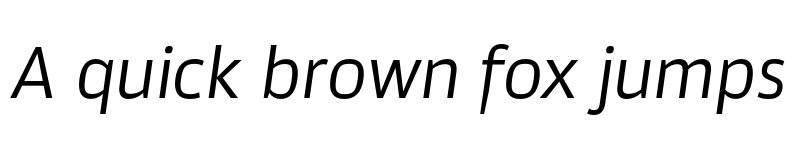 Preview of Akwe Pro Regular Italic font