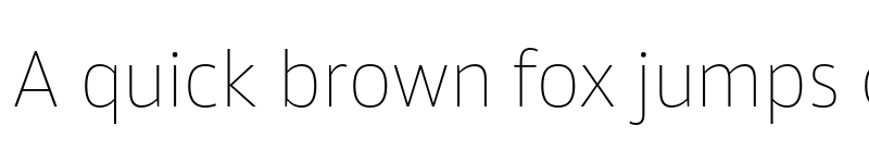 Preview of Akwe Pro Thin font