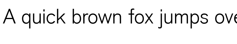 Preview of AkzidenzGrotesk Regular font