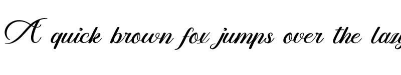 Preview of Alacarte Regular font