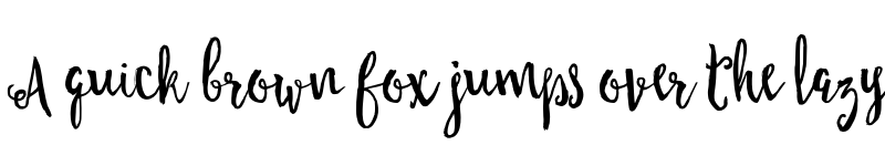 Preview of Alastrina Regular font