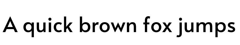 Preview of Alata Regular font