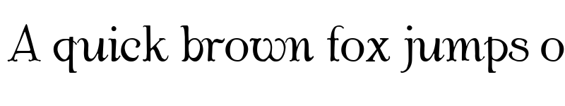 Preview of Albemarle Demo Regular font