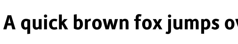 Preview of Alber New Bold font