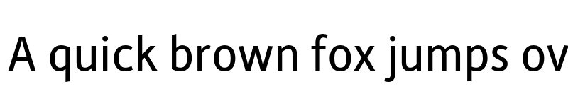 Preview of Alber New Regular font