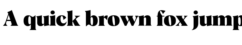 Preview of Albra Black font