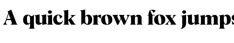 Preview of Albra Bold font