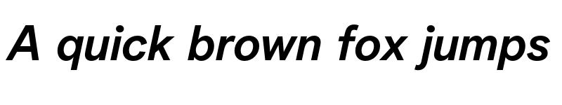 Preview of Albra Grotesk TRIAL Semi Italic TRIAL font