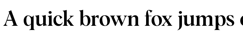 Preview of Albra Medium font