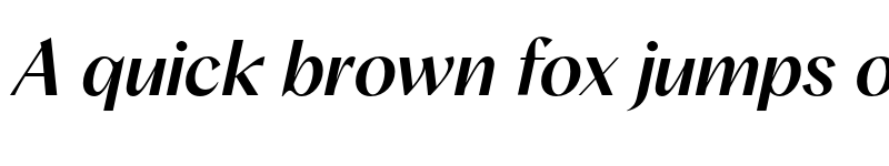 Preview of Albra Sans TRIAL Medium Italic TRIAL font