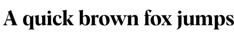 Preview of Albra Semi TRIAL font