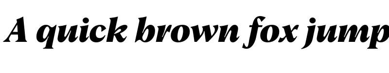 Preview of Albra Text TRIAL Bold Italic TRIAL font