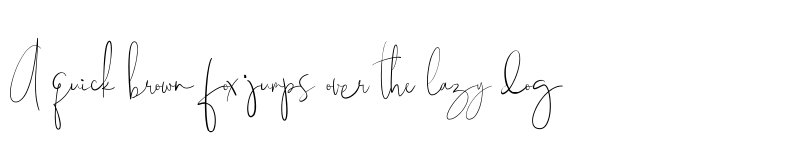 Preview of Alchemila Regular font