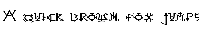 Preview of Alchemist Normal font