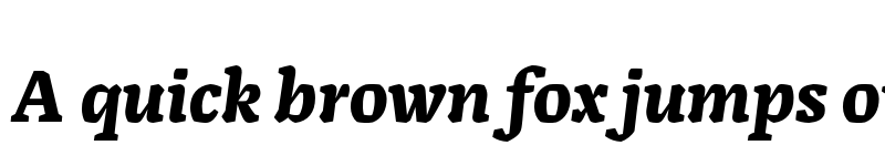 Preview of Alda OT CEV Bold Italic font